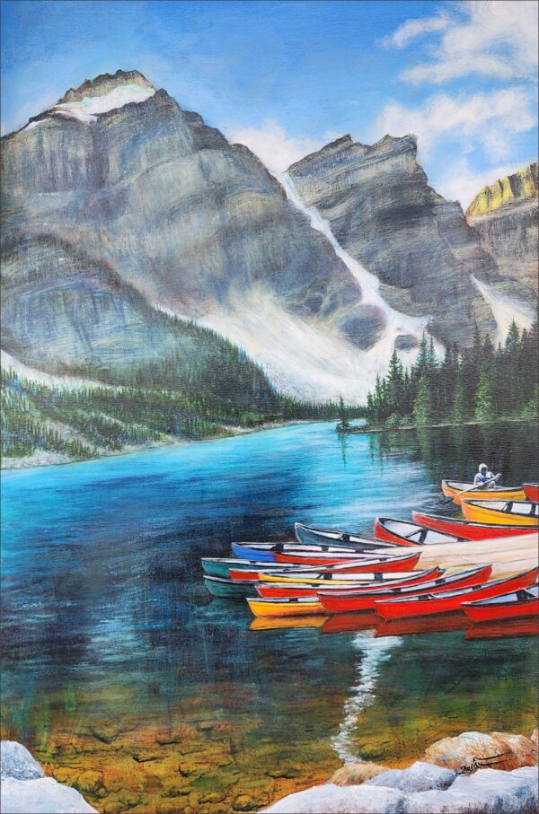 MORAINE LAKE CANOES